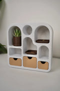 BALI - Sieraden organizer met lades en mini-plantenbakje