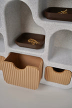 BALI - Sieraden organizer met lades en mini-plantenbakje