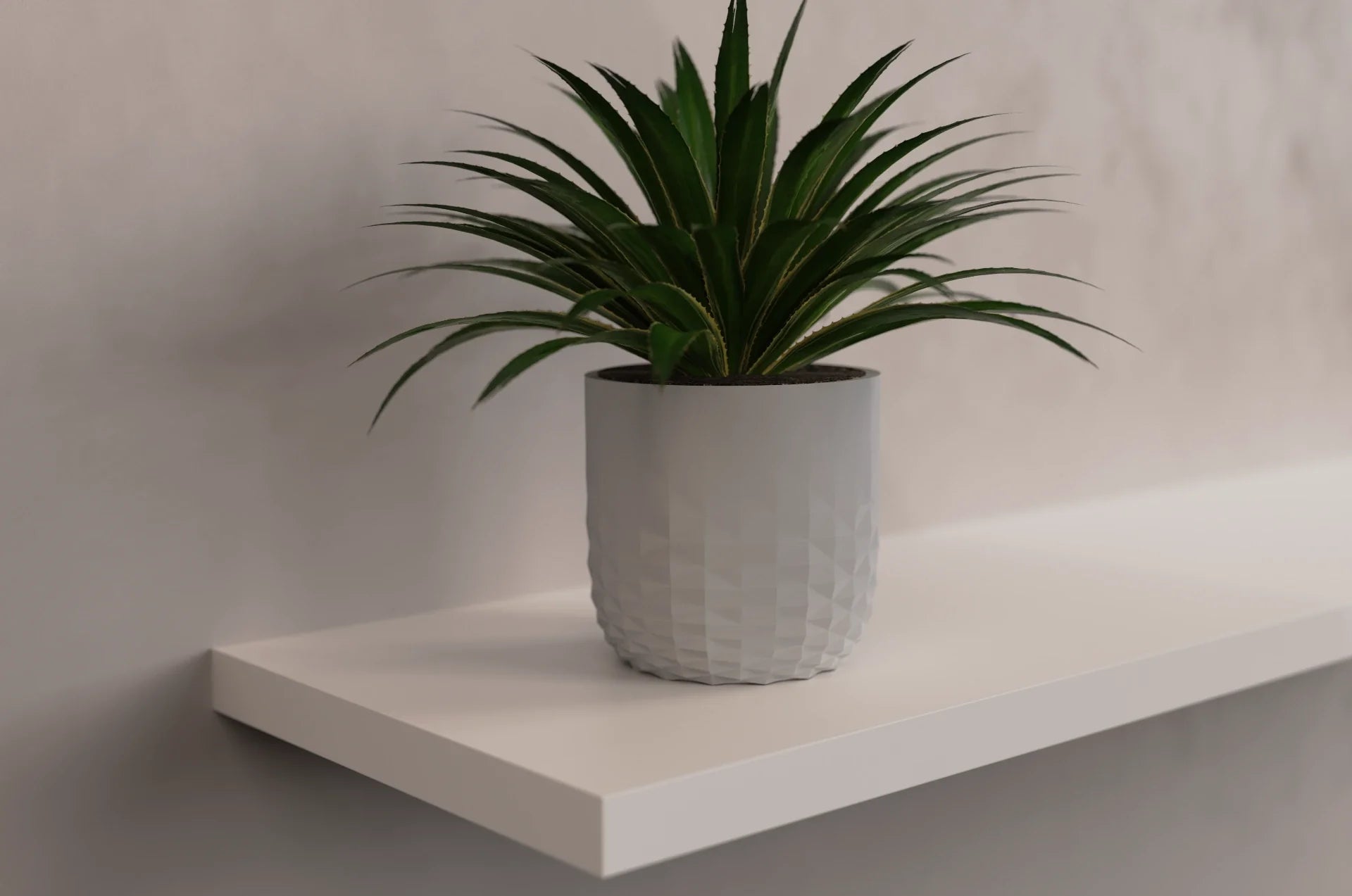 Bloempot vervagende diamant