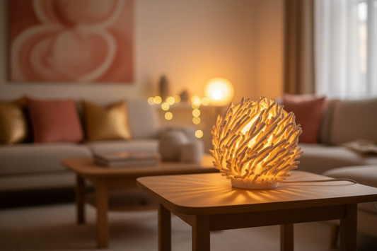 O7 Coral Sculpted Lamp
