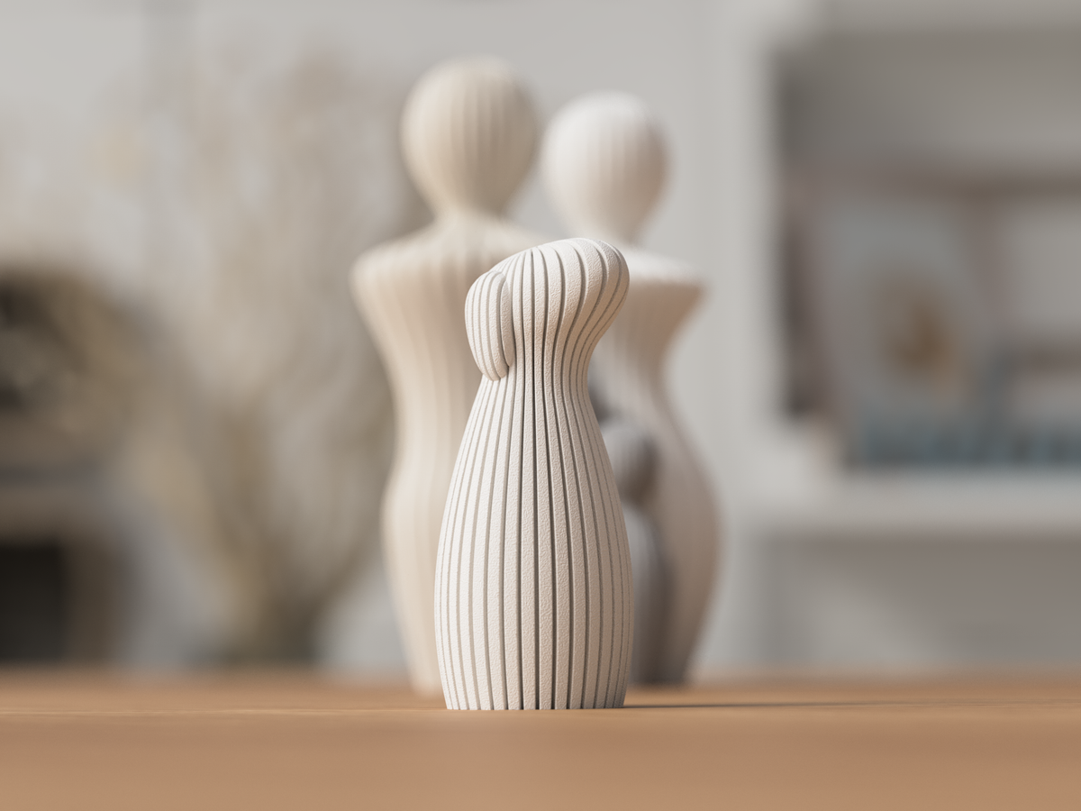 Abstract Familie Standbeeld