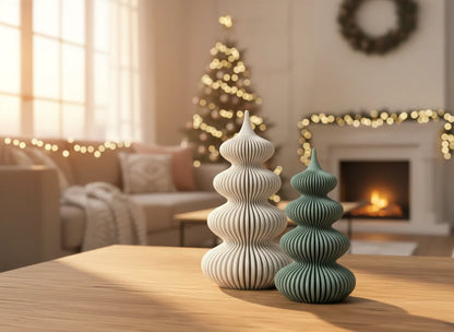Elegante Kerstboom tafeldecoratie