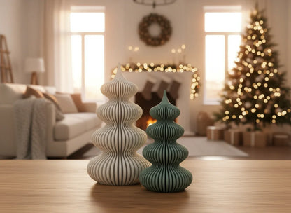 Elegante Kerstboom tafeldecoratie