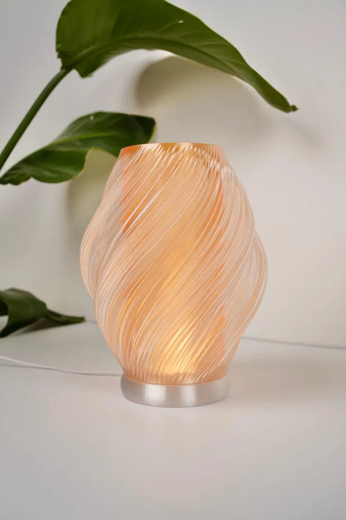 ILUTWIST Spiraalvormige tafellamp