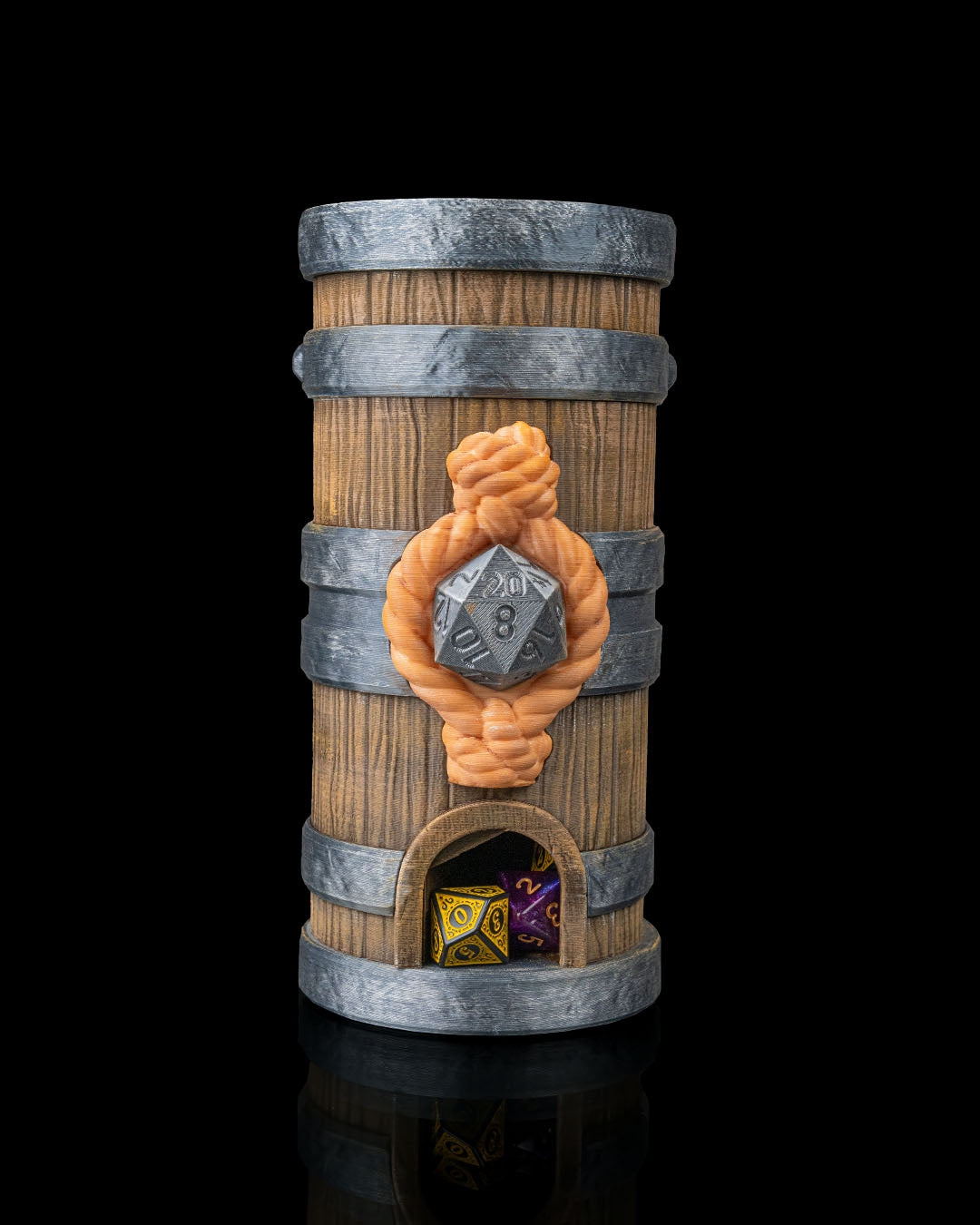 Keg of Fate - Dice Tower & Box voor DnD en tabletop games
