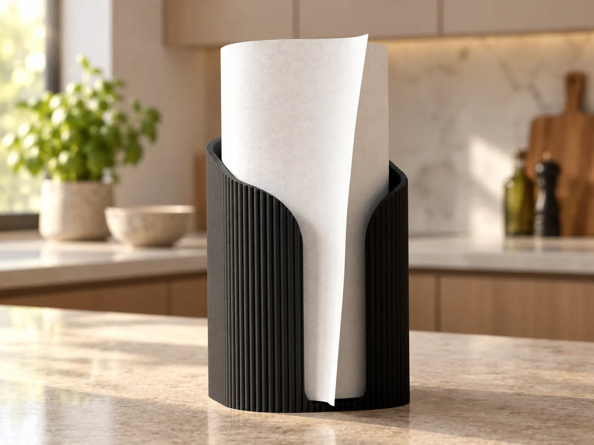Minimalistischer Küchenrollenhalter