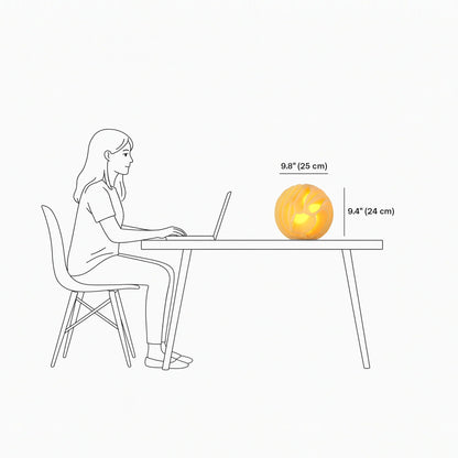 O6 Lava Sculpted Lamp