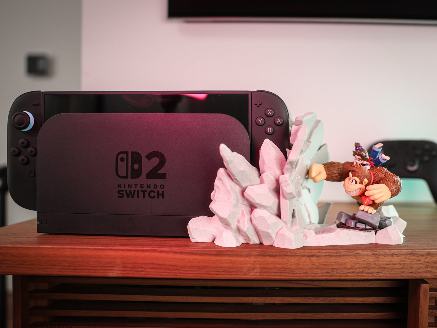  Donkey Kong - Nintendo Switch 2 Dock Display | Monkey Smash