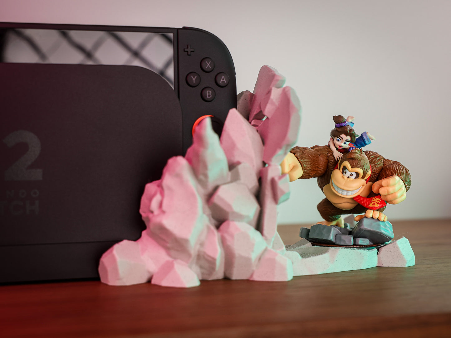  Donkey Kong - Nintendo Switch 2 Dock Display | Monkey Smash