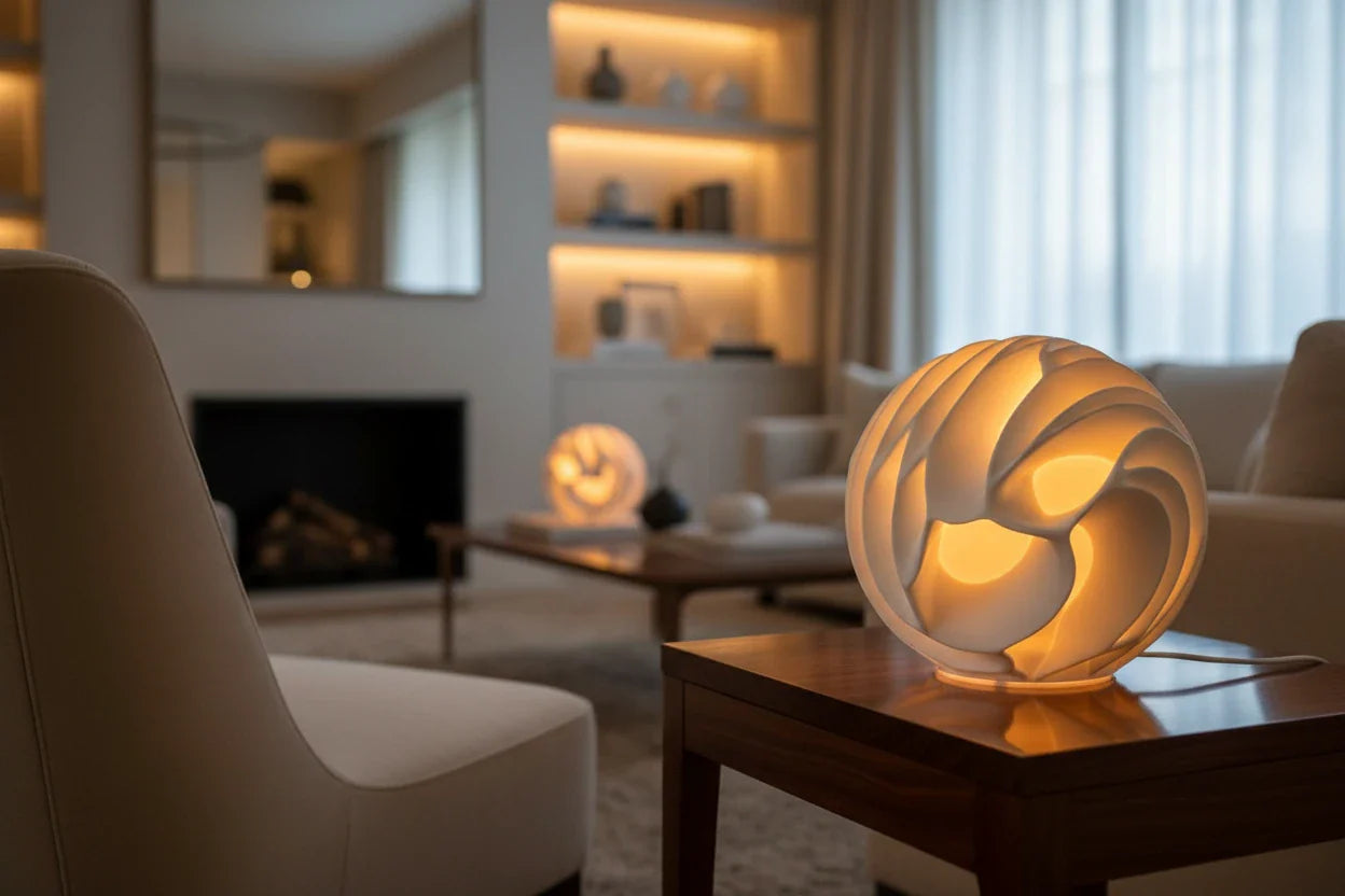 O6 Lava Sculpted lamp