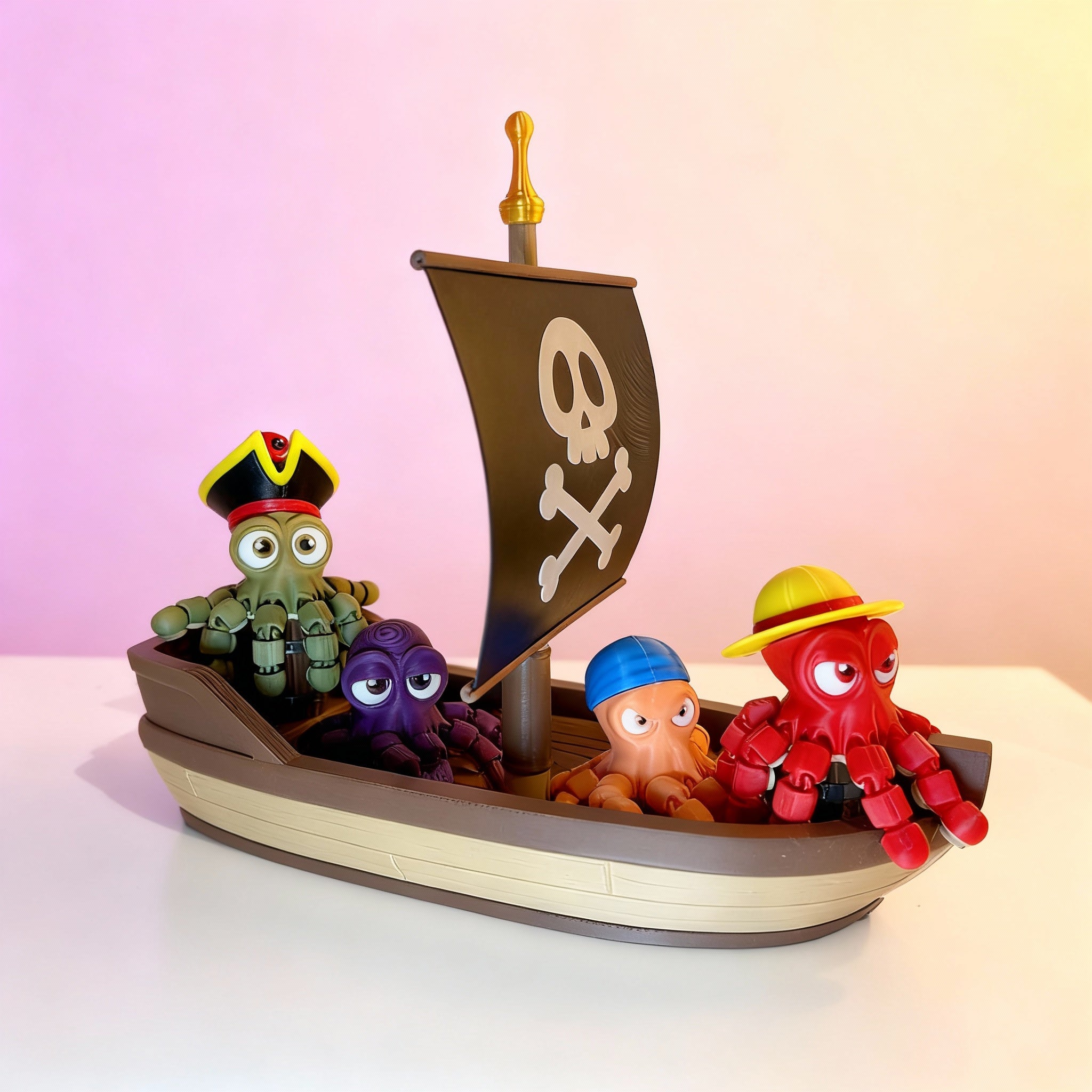 Octopus Piratencrew