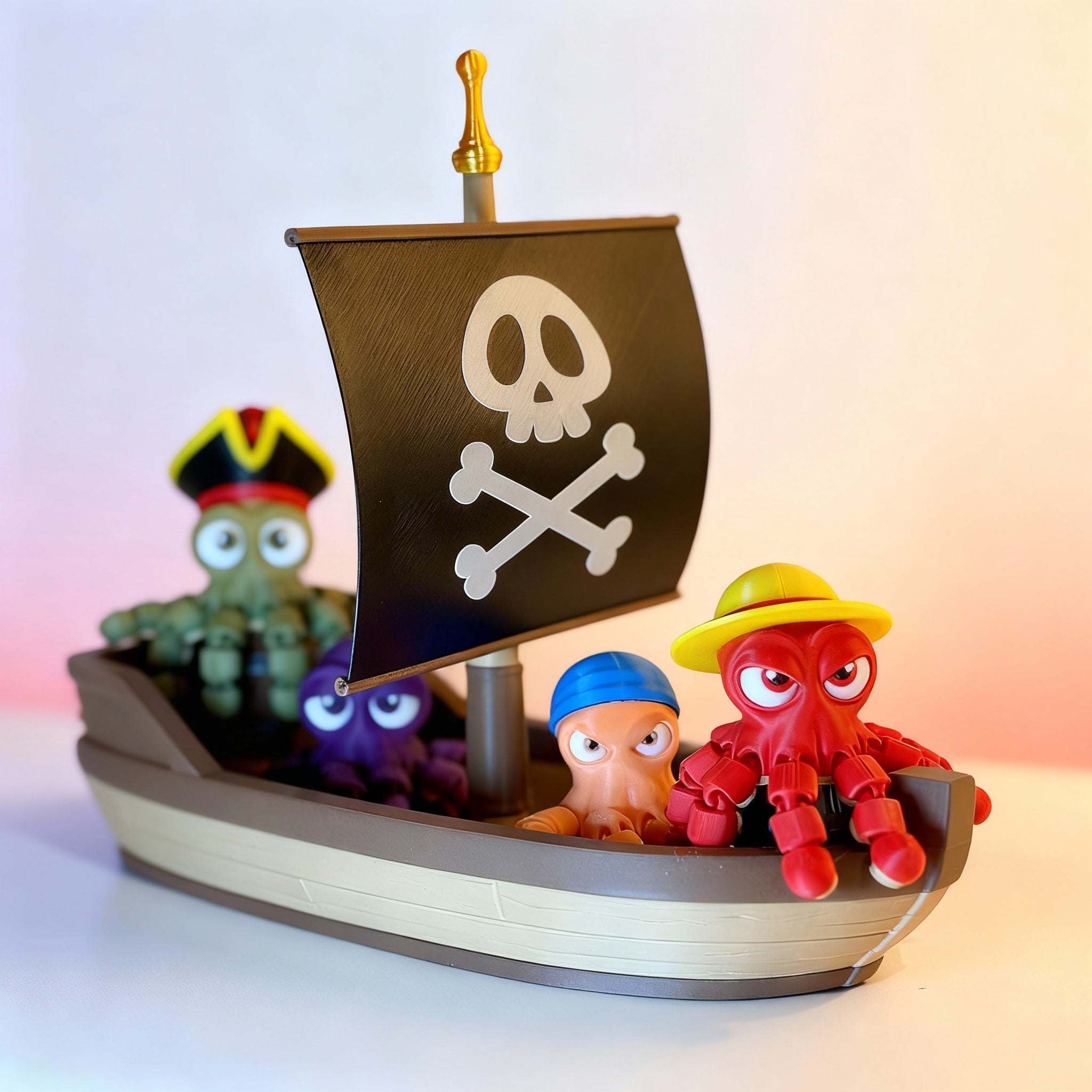 Octopus Piratencrew