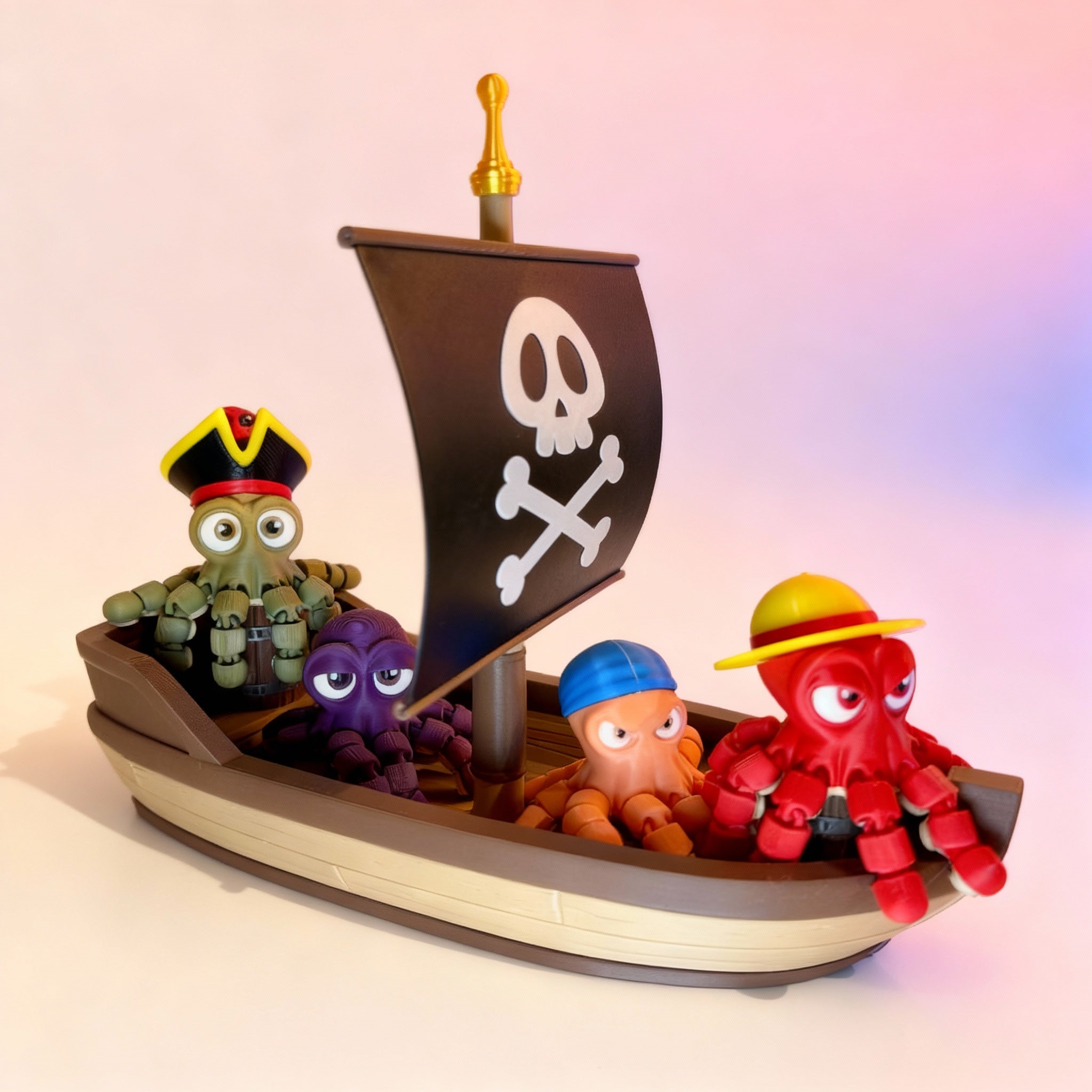 Octopus Piratencrew