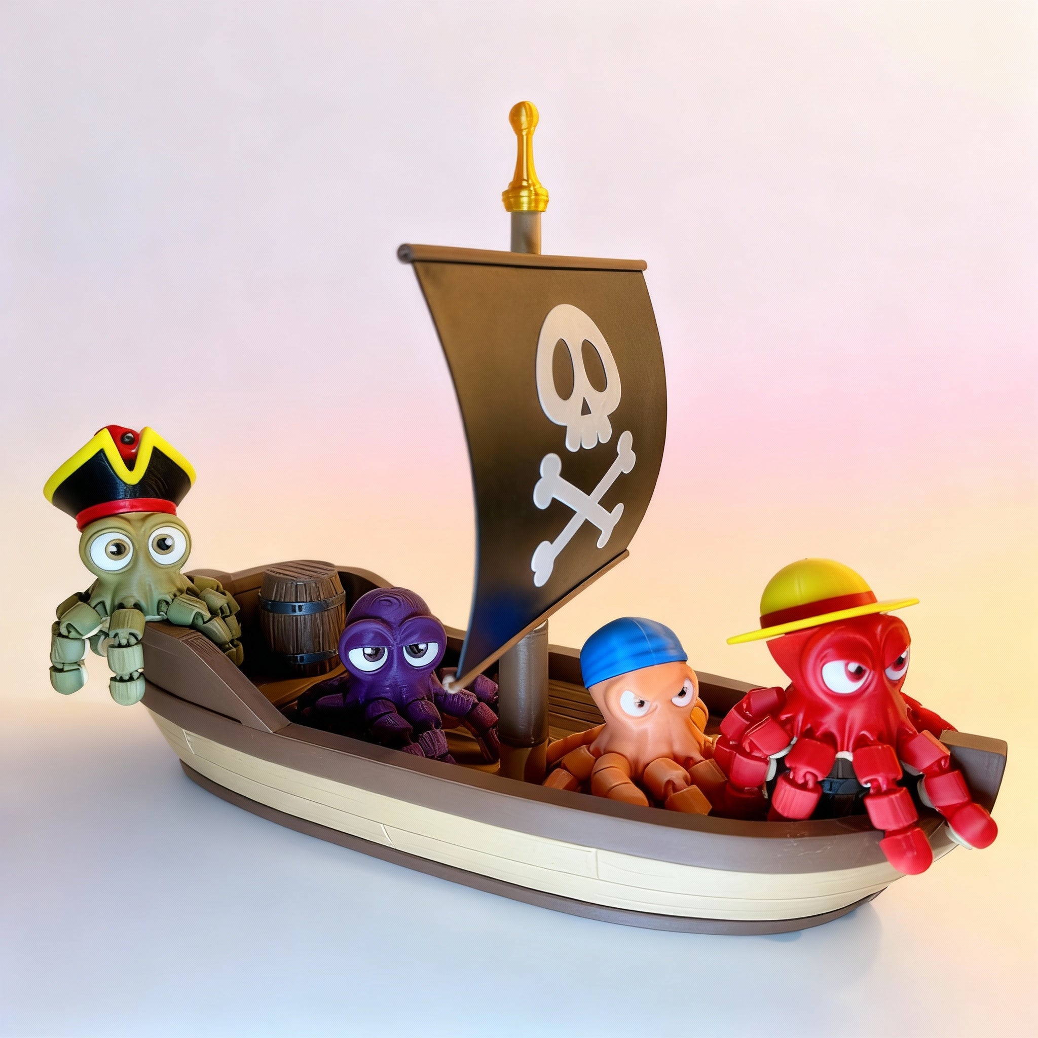 Octopus Piratencrew
