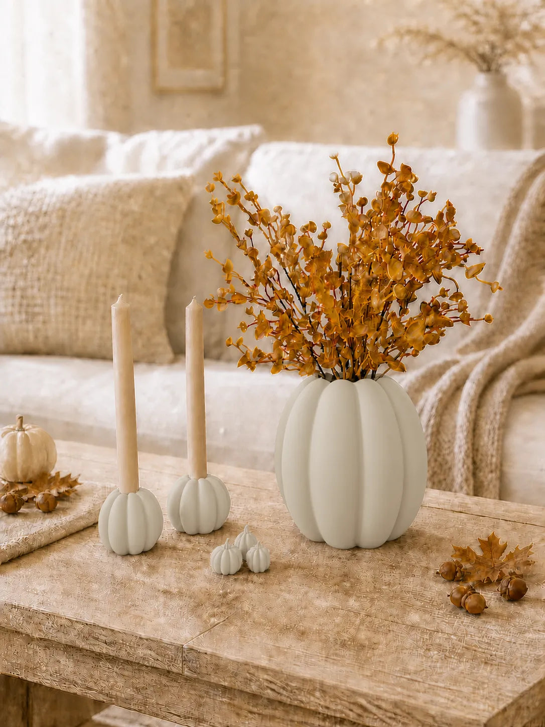 Herfstdecoratiepakket Pompoenen voor een Sfeervol Thuis | Flakkee3D