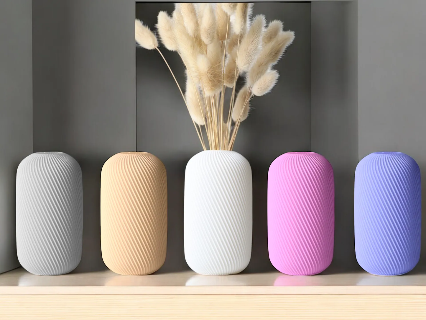 Rosella Vaas – Kleurrijke Designvaas in Unieke Vorm voor Elk Interieur