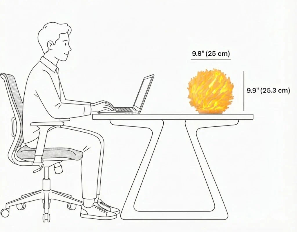 O7 Coral Sculpted Lamp