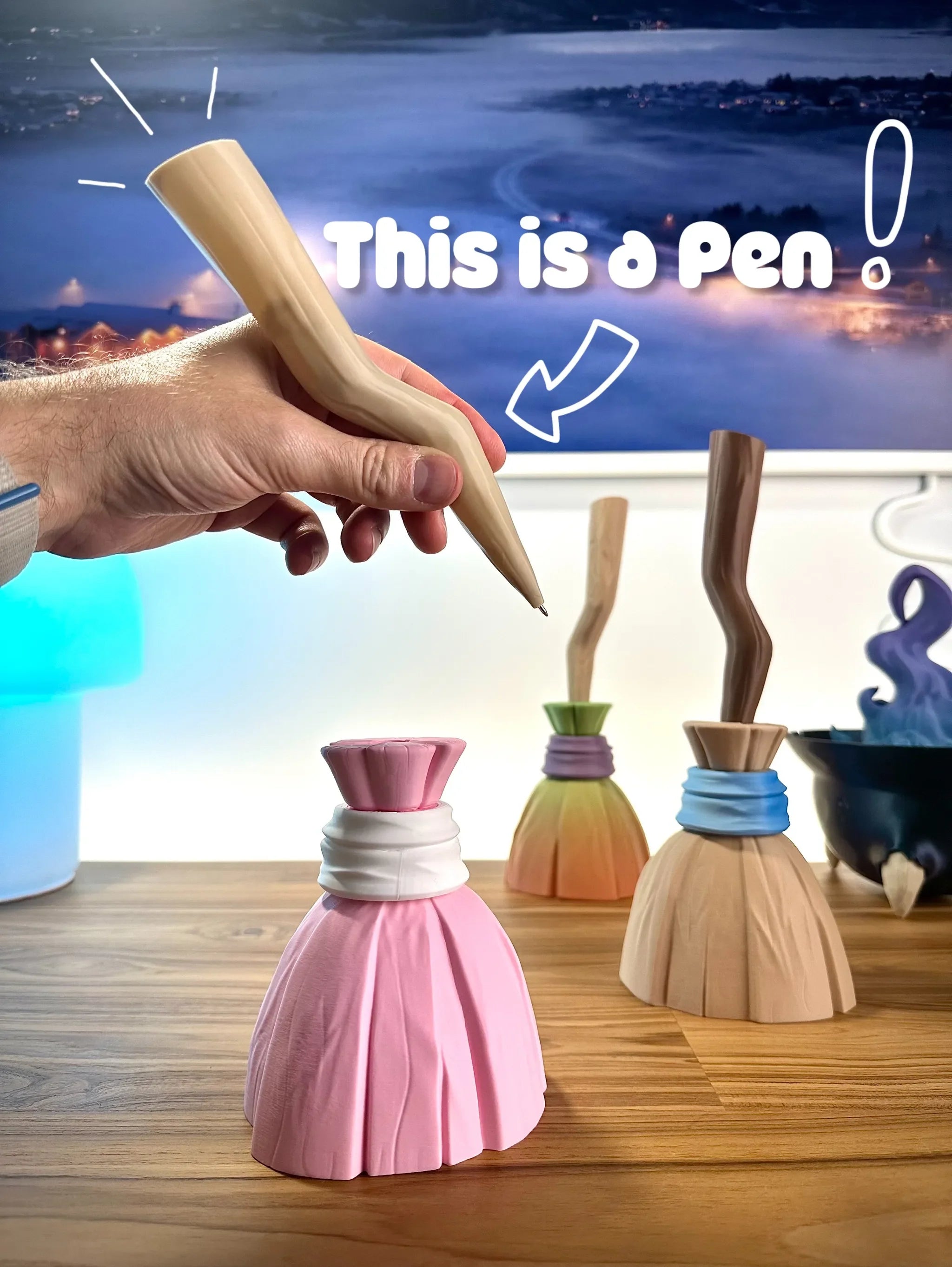 Wicked Broom Pencil